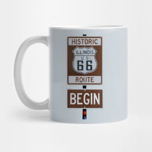 Route 66 Begin Mug